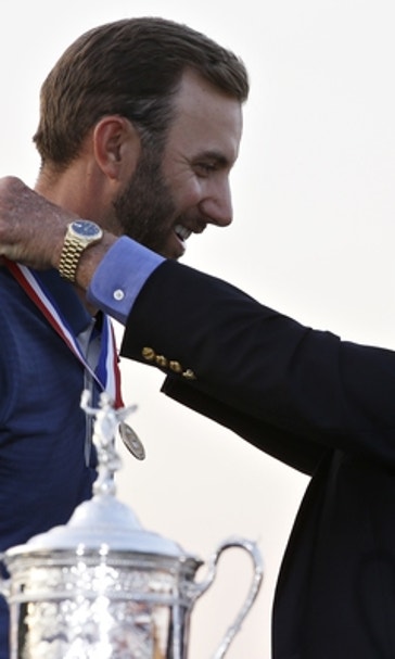 Major hurdle: Breaks finally fall Dustin Johnson's way